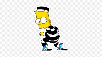 Bart Prison - Imagenes Sin Fondo Blanco