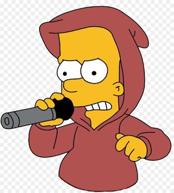 Bart Simpson Homer Simpson Pranksta Rap Rapper - simpsons 