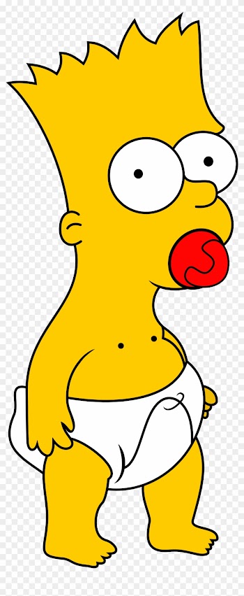 Bart Simpson Lisa Simpson Homer Simpson Maggie Simpson - Baby Bart Simpson Png