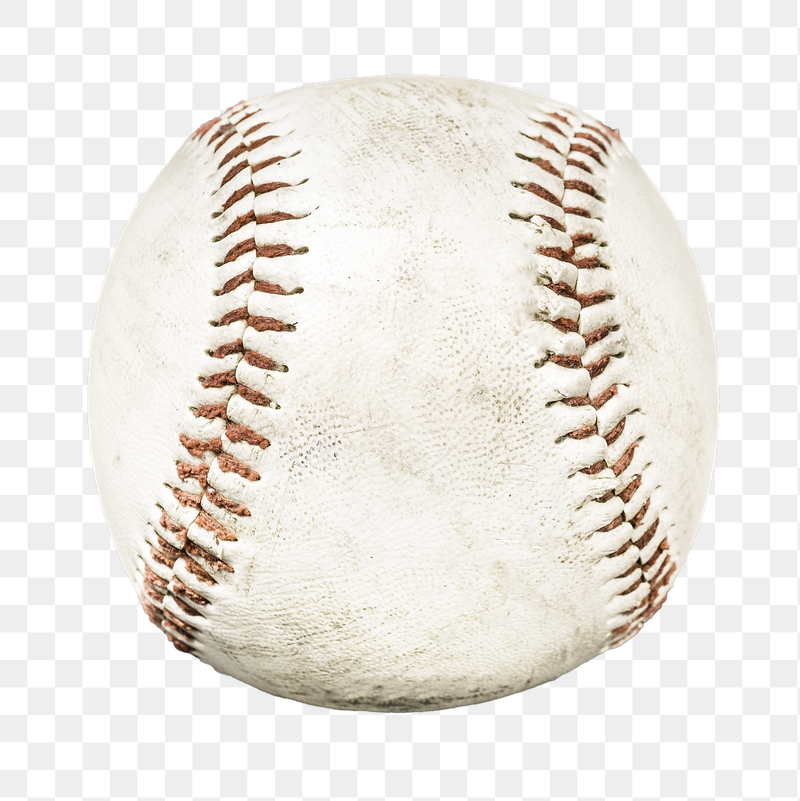Baseball ball png sticker, transparent | Free PNG - rawpixel