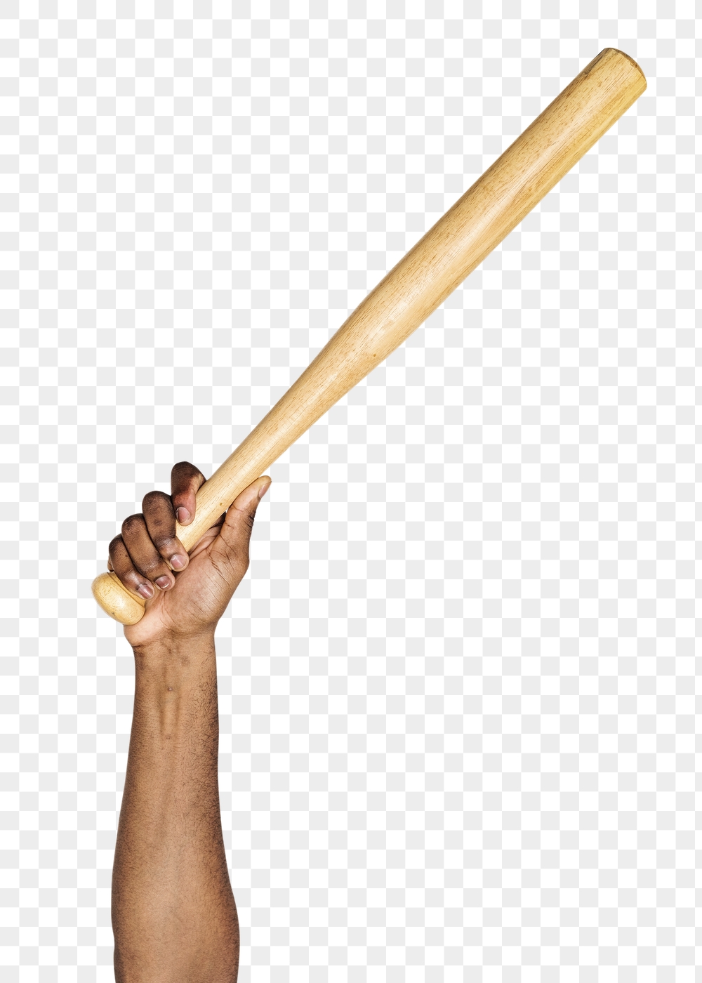 Baseball bat png in hand | Free PNG - rawpixel