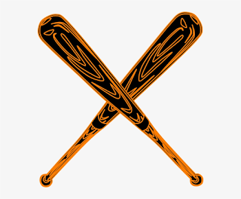 Baseball Bats Crossed Png - Baseball Bat Svg File Transparent PNG ...