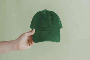 Baseball cap, streetwear fashion in green | Free Photo - rawpixel