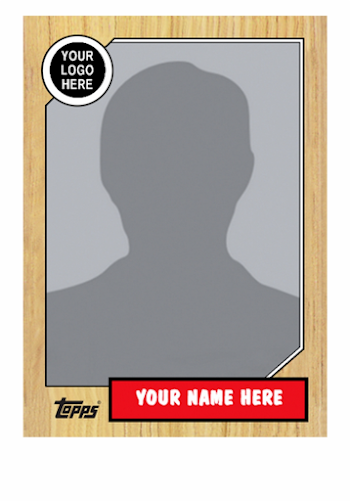 Baseball Card Template Resume Free Gecce Tackletarts - Topps ...