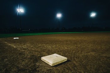 Baseball Diamond At Night