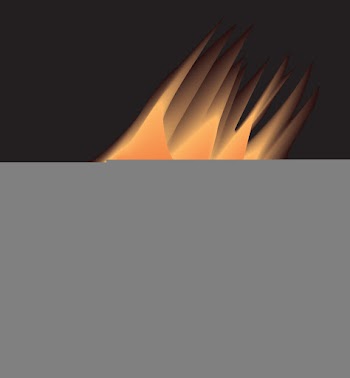 Baseball-fire vector image