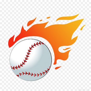 Baseball Flame Softball Clip art - Volleyball flames sports equipment 