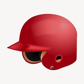 Baseball helmet clipart, illustration vector. | Free Vector - rawpixel