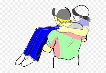 Baseball Medic Carrying Injured Clip Art At Clker - Cartoon