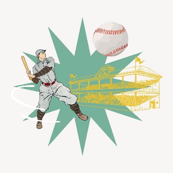 Baseball player swinging bat, sport | Free Photo - rawpixel