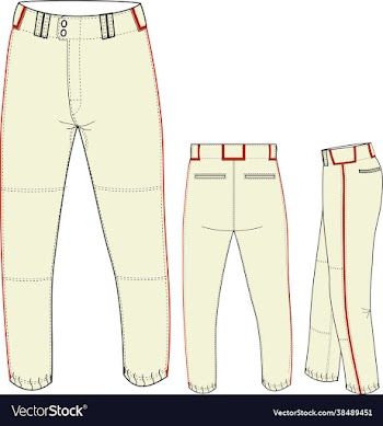 baseball relaxed fit pant