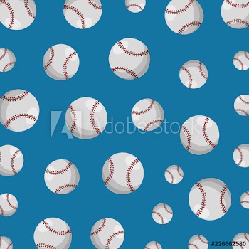 baseball sport ball pattern