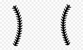 Baseball Stitches Clip Art - Baseball Stitching Clipart