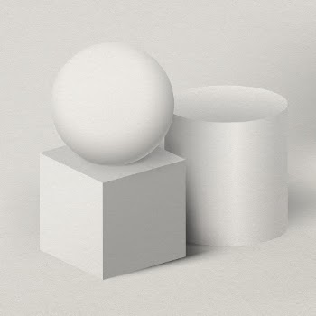 Basic geometric shape composition, 3D | Free PSD - rawpixel