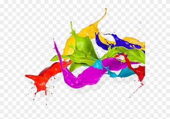 Basic Painting March 25, - Ink Splash Color Png
