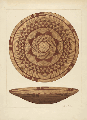 Basket (ca. 1937) by Gordena | Free Photo - rawpixel