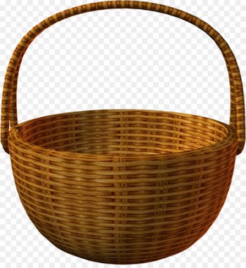 Basket Cartoon Photography Illustration - Baskets bamboo basket 