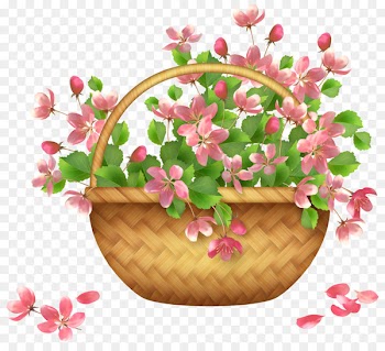 Basket Flower Clip art - flower 