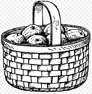 Basket of Fruit Picnic Baskets Wicker Clip art - Basket 