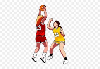 Basketball Clip Art Pg - Girls Basketball Clip Art