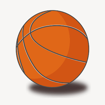 Basketball clipart illustration psd. Free | Free PSD - rawpixel