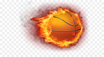 Basketball Fire Icon - Flame basketball png download - 650*487 ...
