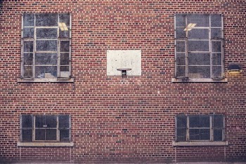 Basketball Hoop On A Wall