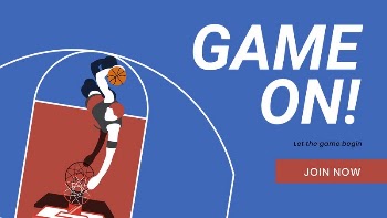 Basketball sport blog banner template, | Free Vector Template - rawpixel