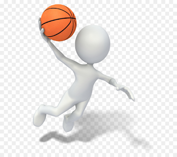 Basketball Stick figure Slam dunk Animation Clip art - Boy Playing ...