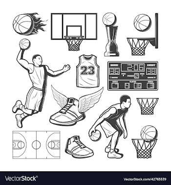 basketball themed design