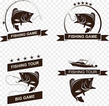 Bass fishing Euclidean vector Illustration - The creative fish logo 