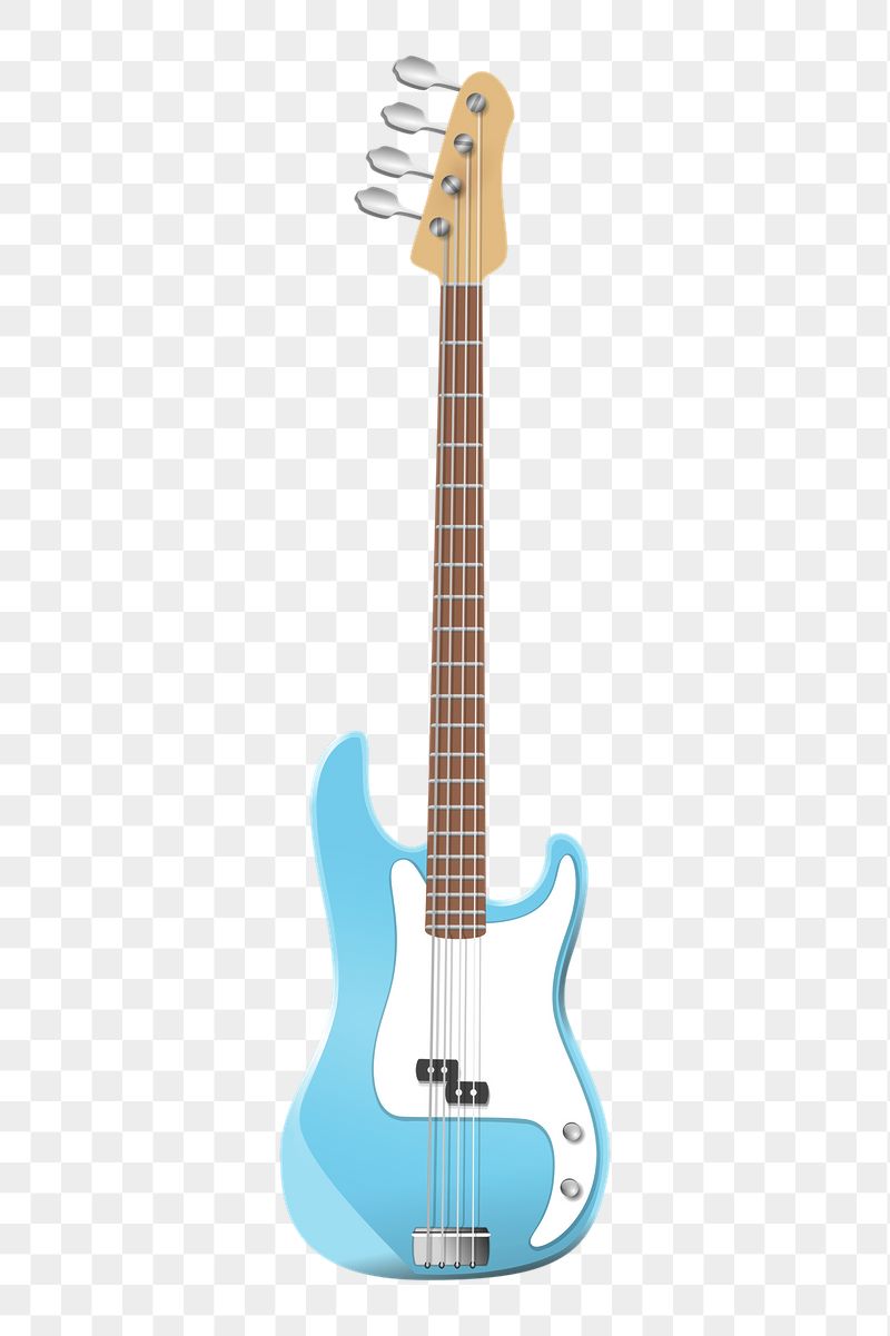 Bass guitar png sticker, musical | Free PNG - rawpixel