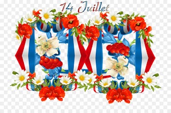 Bastille Day Photograph Blog Floral design France - slats graphic 