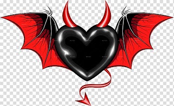 Bat Bird Heart , vampires transparent background PNG clipart