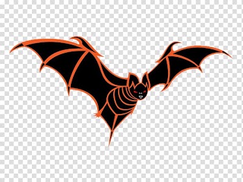 Bat Halloween , Cartoon bat transparent background PNG clipart