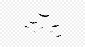 Bat Halloween Flight Cartoon - Floating bat 