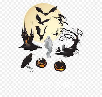 Bat Halloween Jack-o'-lantern Clip art - Halloween 