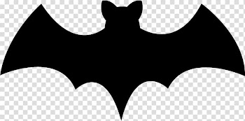 Bat Halloween Silhouette , bat transparent background PNG clipart