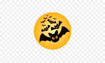 Bat Hello Kitty Moon Cartoon Cuteness - Yellow bats moon palace 