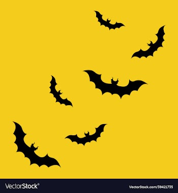 bat icon shadow for halloween event marketing