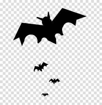 Bat Silhouette Icon, Silhouette bat transparent background PNG clipart