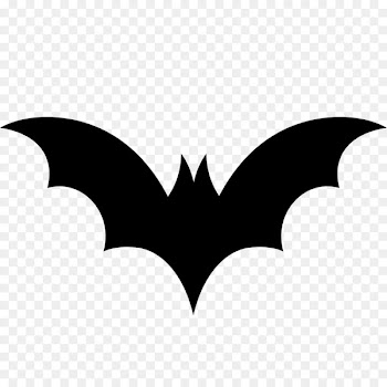 Bat Silhouette Stencil Clip art - cartoon bats 