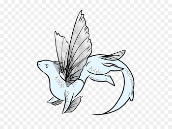Bat Sketch Illustration Insect Dog - official flight rising skins 