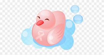 Bath Duck Icon Png - Cute Pink Icon Baby
