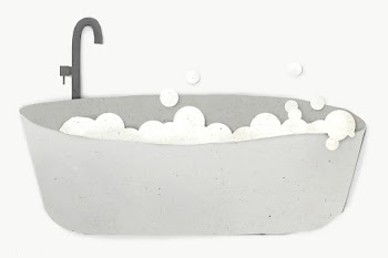 Bath tub paper craft design element | Free  transparent png - 2320734