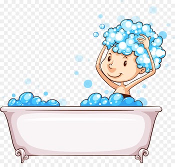 Bathing Bubble bath Stock photography Illustration - Lovely bubble bath vector 