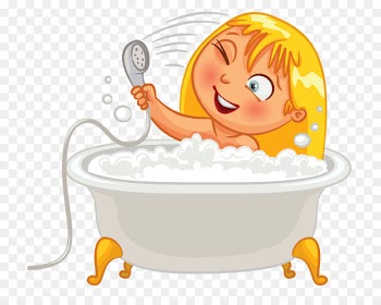 Bathing Child Bathroom Clip art - bathtub clip art 