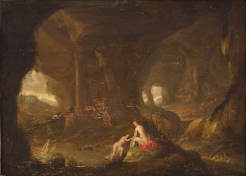 Bathing nymphs in a landscape | Free Photo - rawpixel