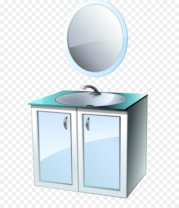 Bathroom cabinet Clip art Furniture Cabinetry - sink 