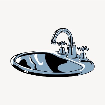 Bathroom sink clipart, furniture illustration | Free Vector - rawpixel